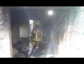  عاجل : حريق هائل يلتهم منزل مواطن في خور مكسر